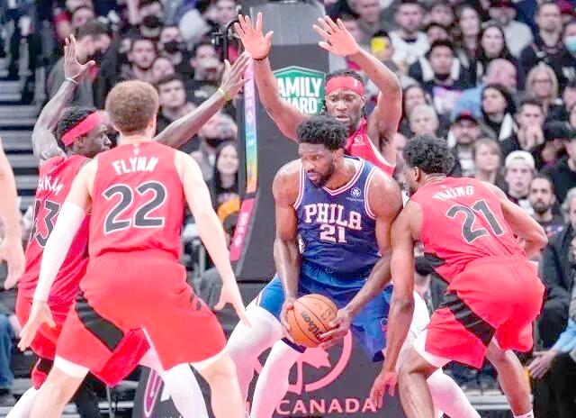 猛龙再胜76人,系列赛重新回到胜局 猛龙再胜76人,系列赛重新回到胜局